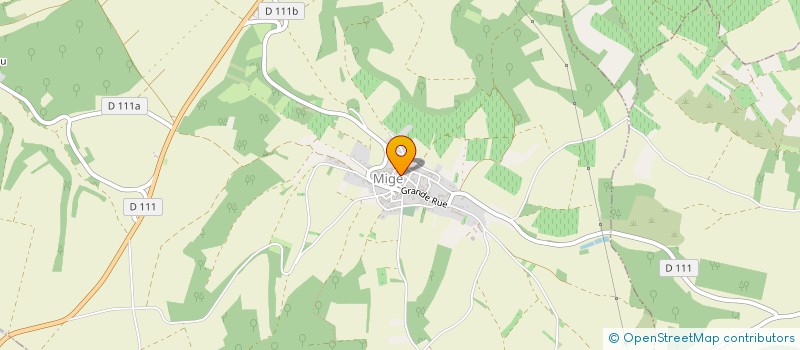 localisation de l'entreprise MONSIEUR BENOIT DESPRES  MIGE