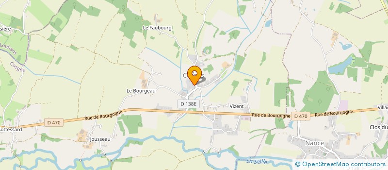 localisation de l'entreprise MONSIEUR BENOIT DEVERSAIN  COSGES