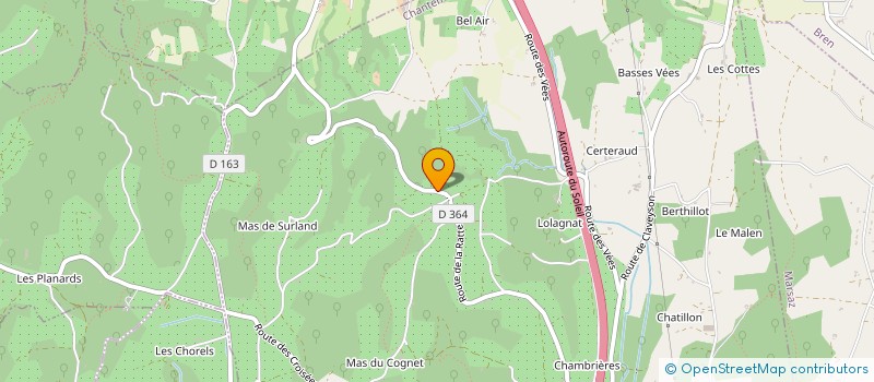 localisation de l'entreprise MONSIEUR BENOIT DEYGAS  CHANTEMERLE-LES-BLES