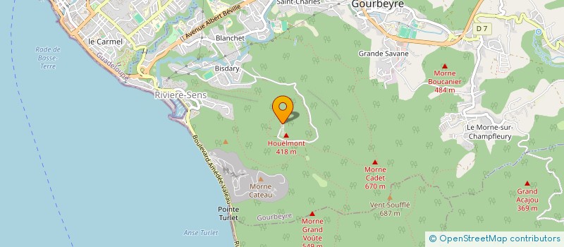 localisation de l'entreprise MONSIEUR BENOIT DHAMBAHADOUR  GOURBEYRE