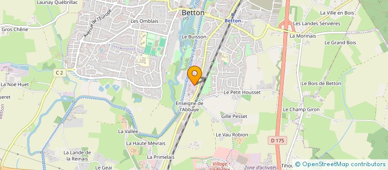 localisation de l'entreprise MONSIEUR BENOIT DIERICKX  BETTON