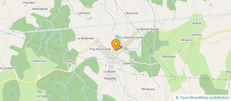 localisation de l'entreprise MONSIEUR BENOIT DILHAC à SIRAN