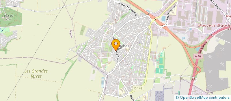 localisation de l'entreprise MONSIEUR BENOIT DIMIER à CORBAS