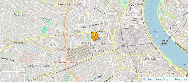 localisation de l'entreprise MONSIEUR BENOIT DOCHE DE LAQUINTANE  BORDEAUX