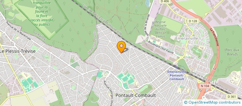 localisation de l'entreprise MONSIEUR BENOIT DOERFLINGER à PONTAULT-COMBAULT