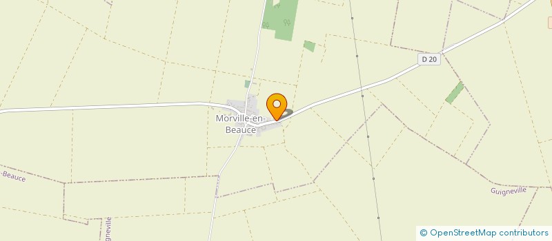 localisation de l'entreprise MONSIEUR BENOIT DONES à MORVILLE-EN-BEAUCE