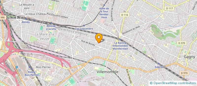 localisation de l'entreprise MONSIEUR BENOIT DORMONT  VILLEMOMBLE