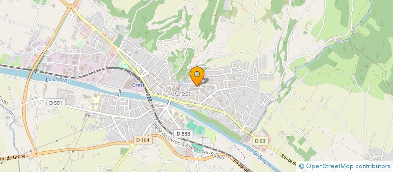 localisation de l'entreprise MONSIEUR BENOIT DORNA à CREST