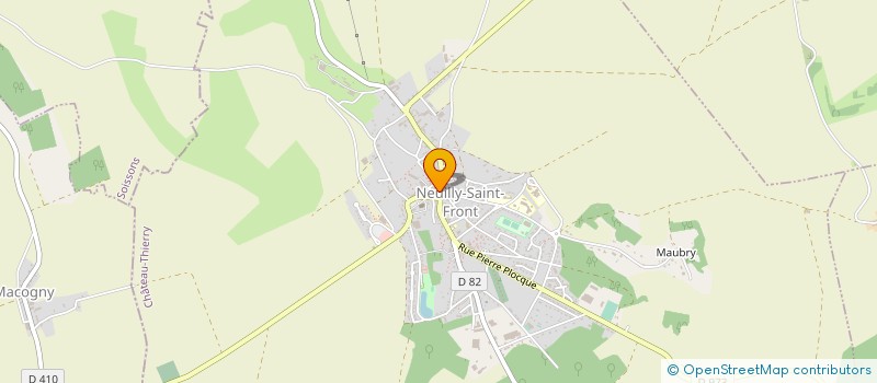 localisation de l'entreprise MONSIEUR BENOIT DOUCET à NEUILLY-SAINT-FRONT