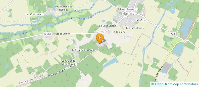 localisation de l'entreprise MONSIEUR BENOIT DOUCET à CHEVILLON-SUR-HUILLARD