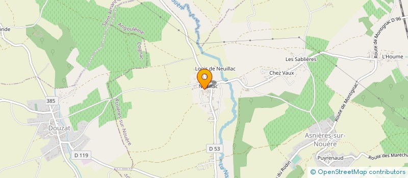 localisation de l'entreprise MONSIEUR BENOIT DOYEN à ASNIERES-SUR-NOUERE