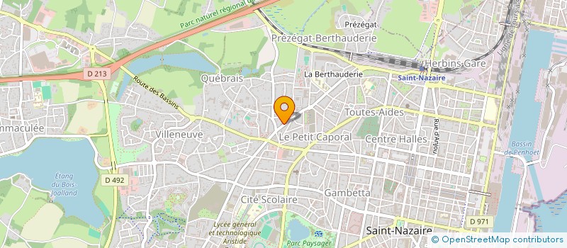localisation de l'entreprise MONSIEUR BENOIT DREAN à SAINT-NAZAIRE