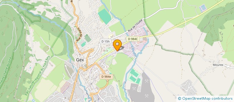 localisation de l'entreprise MONSIEUR BENOIT DRIBAULT  ECHENEVEX