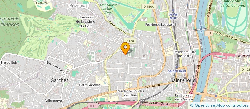 localisation de l'entreprise MONSIEUR BENOIT DROUAULT à SAINT-CLOUD