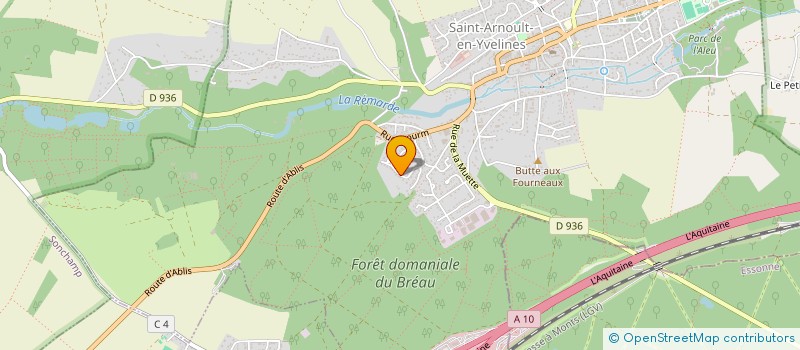 localisation de l'entreprise MONSIEUR BENOIT DUBOIS  SAINT-ARNOULT-EN-YVELINES