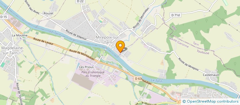 localisation de l'entreprise MONSIEUR BENOIT DUCASSE à MIREPOIX-SUR-TARN