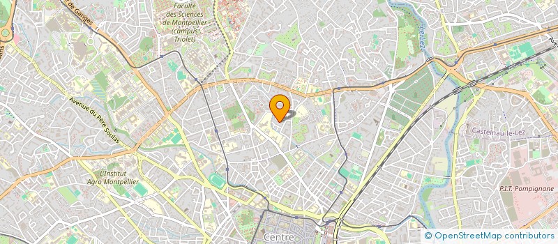 localisation de l'entreprise MONSIEUR BENOIT DUDRAGNE à MONTPELLIER