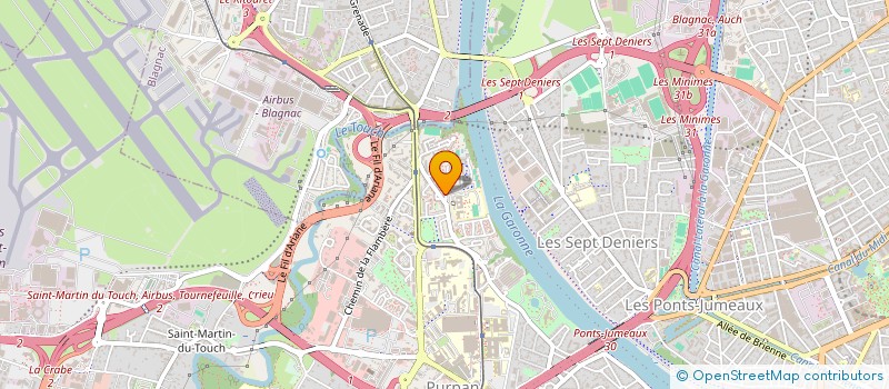 localisation de l'entreprise MONSIEUR BENOIT DUFAURE à TOULOUSE