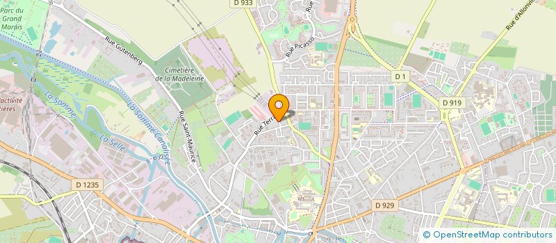 localisation de l'entreprise MONSIEUR BENOIT DUFRESNE  AMIENS