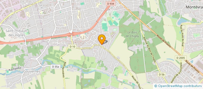 localisation de l'entreprise MONSIEUR BENOIT DUMAS  LAGNY-SUR-MARNE