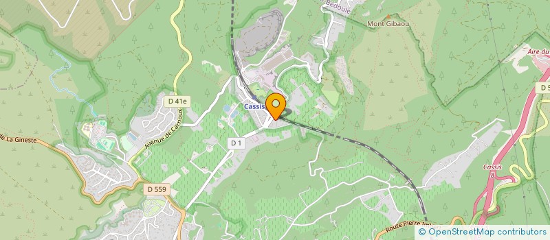 localisation de l'entreprise MONSIEUR BENOIT DUMON  CASSIS