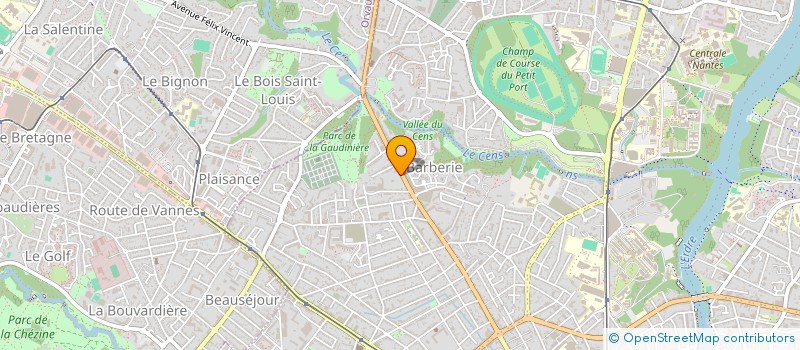 localisation de l'entreprise MONSIEUR BENOIT DUMONT à NANTES
