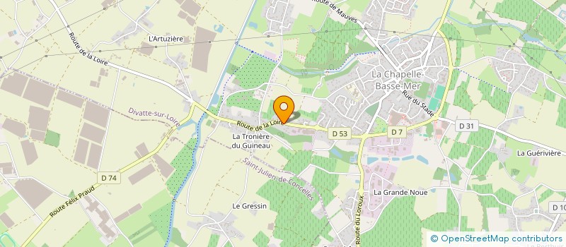 localisation de l'entreprise MONSIEUR BENOIT DUPONT à DIVATTE-SUR-LOIRE