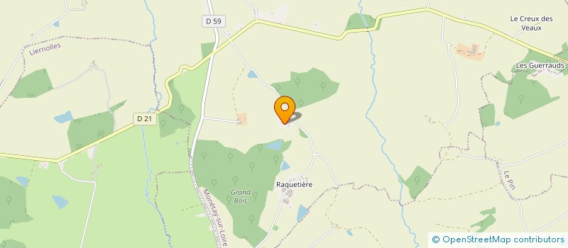 localisation de l'entreprise MONSIEUR BENOIT DUQUESNE  SALIGNY-SUR-ROUDON