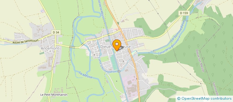 localisation de l'entreprise MONSIEUR BENOIT DURAND à LE PIN