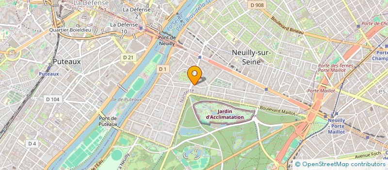 localisation de l'entreprise MONSIEUR BENOIT DUSART à NEUILLY-SUR-SEINE