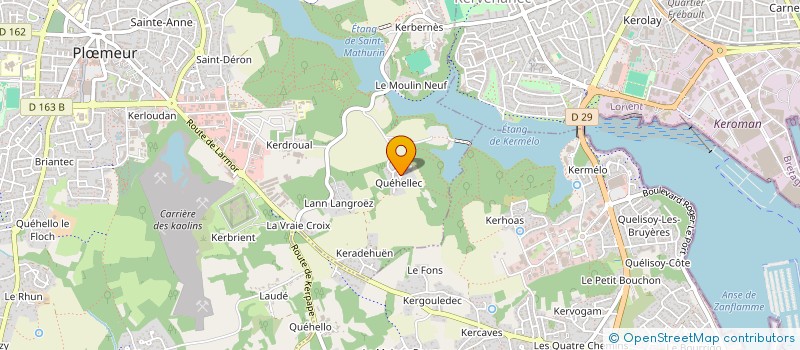 localisation de l'entreprise MONSIEUR BENOIT DUSSAUGE  PLOEMEUR