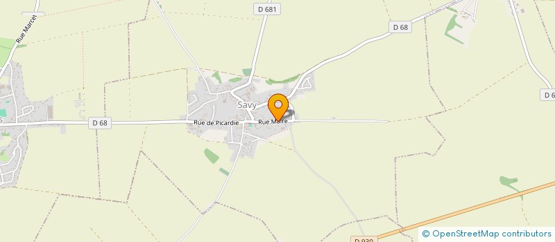 localisation de l'entreprise MONSIEUR BENOIT DUVAL  SAVY