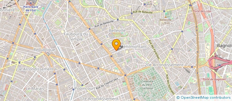 localisation de l'entreprise MONSIEUR BENOIT DUZELIER  PARIS