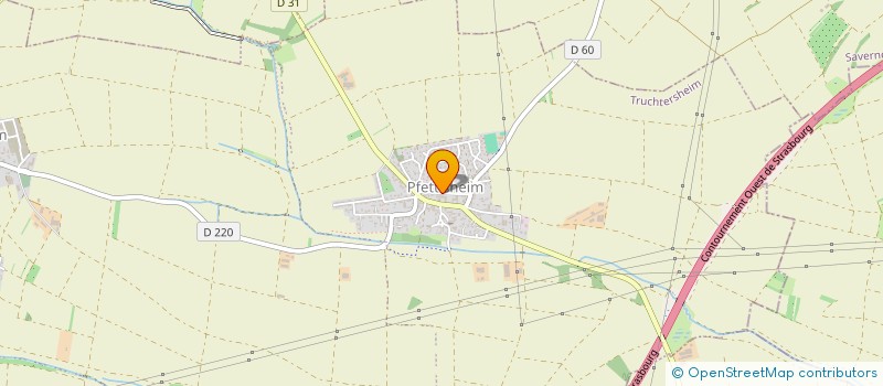 localisation de l'entreprise MONSIEUR BENOIT ELLES  TRUCHTERSHEIM