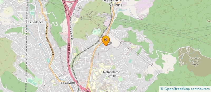 localisation de l'entreprise MONSIEUR BENOIT ERCOLINI à SEPTEMES-LES-VALLONS
