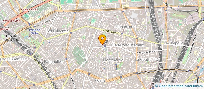 localisation de l'entreprise MONSIEUR BENOIT ESCOUBES  PARIS