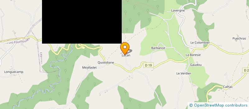 localisation de l'entreprise MONSIEUR BENOIT ESPEYSSE à PUYCAPEL