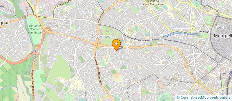 localisation de l'entreprise MONSIEUR BENOIT FANTIN à MONTPELLIER