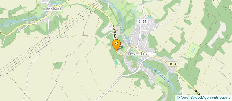 localisation de l'entreprise MONSIEUR BENOIT FAREZ  NESLES-LA-VALLEE