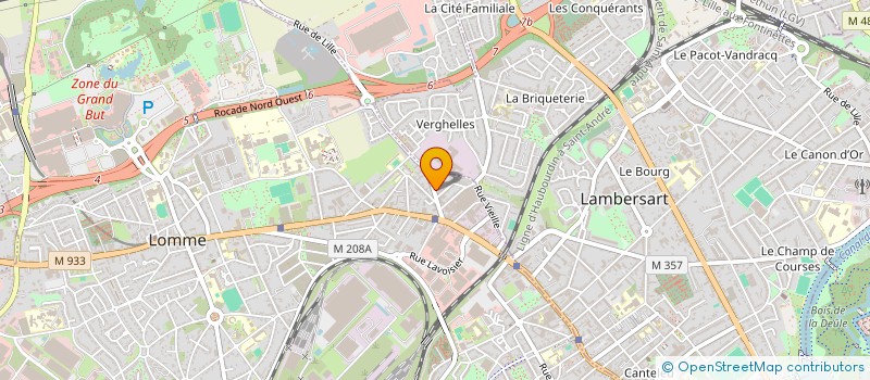 localisation de l'entreprise MONSIEUR BENOIT FARINE à LILLE