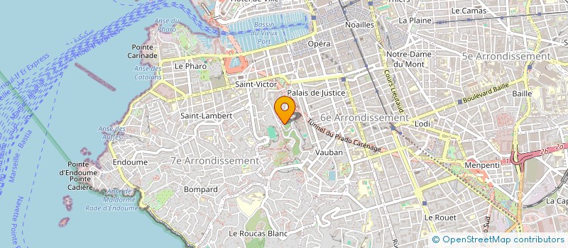 localisation de l'entreprise MONSIEUR BENOIT FARNAULT  MARSEILLE