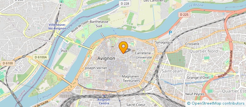 localisation de l'entreprise MONSIEUR BENOIT FAUCONNIER  AVIGNON