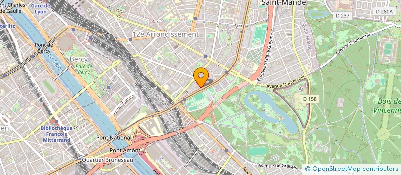 localisation de l'entreprise MONSIEUR BENOIT FAURE  PARIS