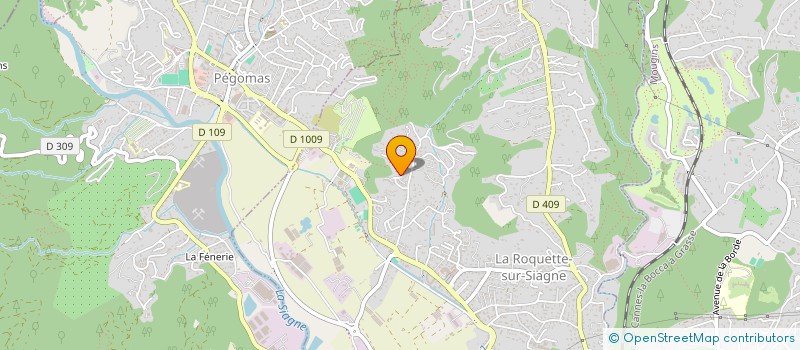 localisation de l'entreprise MONSIEUR BENOIT FELIX à LA ROQUETTE-SUR-SIAGNE
