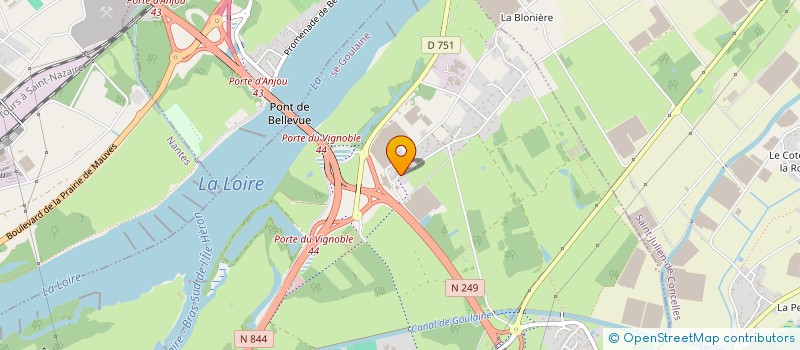 localisation de l'entreprise MONSIEUR BENOIT FERREIRA  VALGELON-LA ROCHETTE