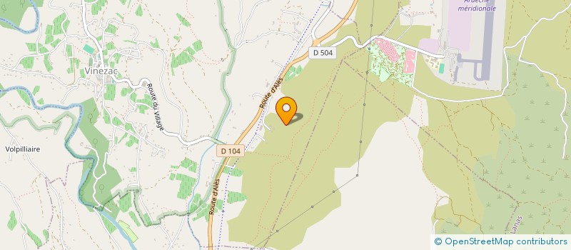 localisation de l'entreprise MONSIEUR BENOIT FEZAY  VINEZAC