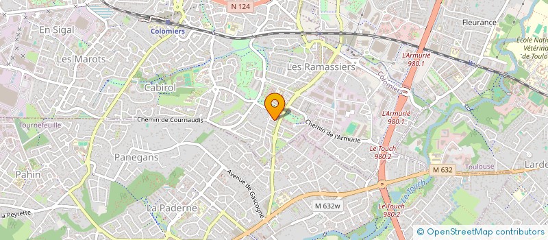 localisation de l'entreprise MONSIEUR BENOIT FLEIRE à COLOMIERS
