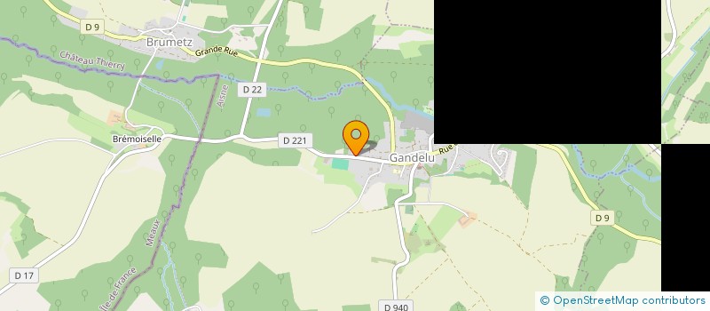 localisation de l'entreprise MONSIEUR BENOIT FLERCHINGER  GANDELU