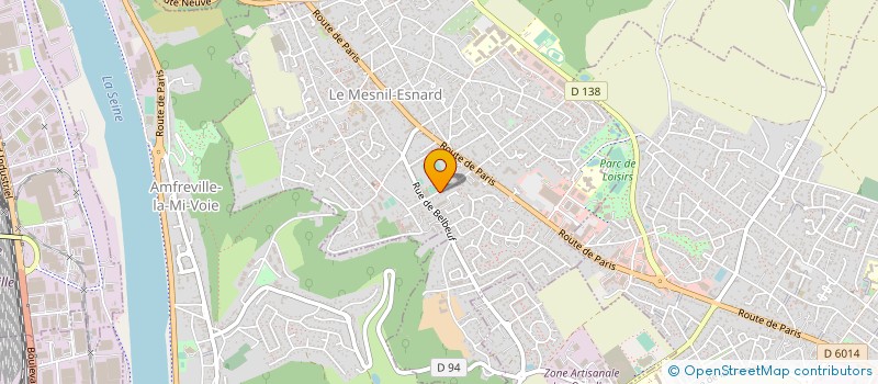 localisation de l'entreprise MONSIEUR BENOIT FLEURY  LE MESNIL-ESNARD