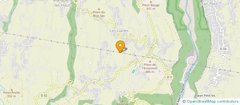 localisation de l'entreprise MONSIEUR BENOIT FONTAINE  SAINT-JOSEPH